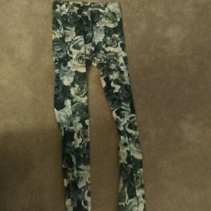 Flower leggings